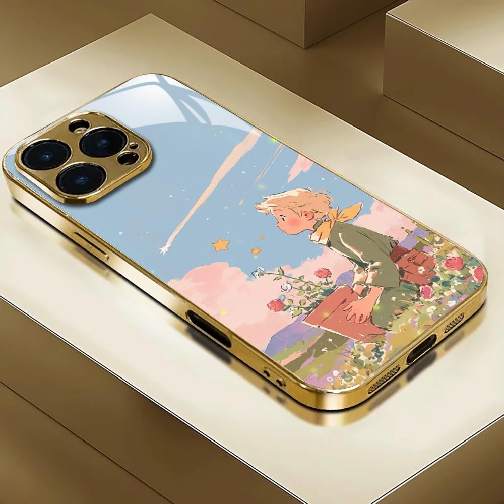 Apple Iphone 15 Pro Max - INS Aynalı Gül Küçük Prens Telefon