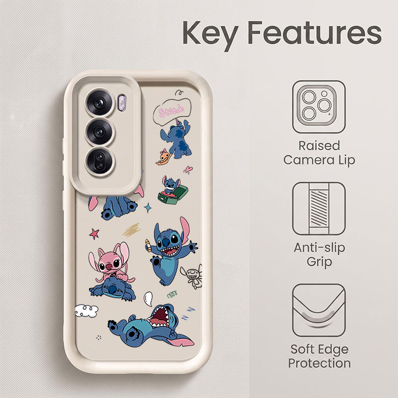 Cartoon Stitchs Darbeye Dayanı - Oppo Reno 12 incelemesi ve fiyatı